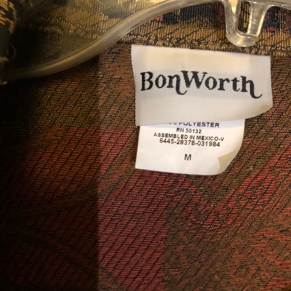 BonWorth Multicolor Patterned Jacket - Picture 2 of 3